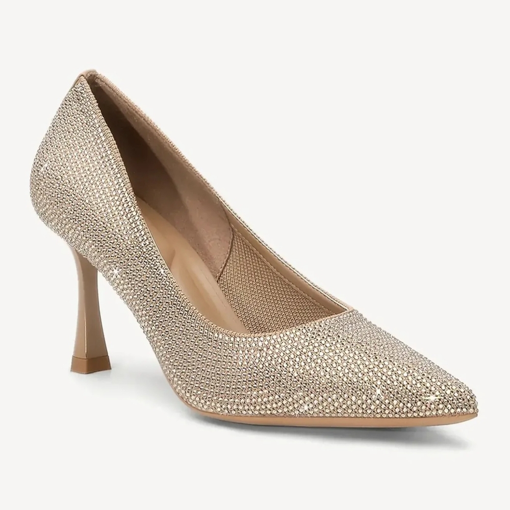 Shimmering Gold Women's Heels